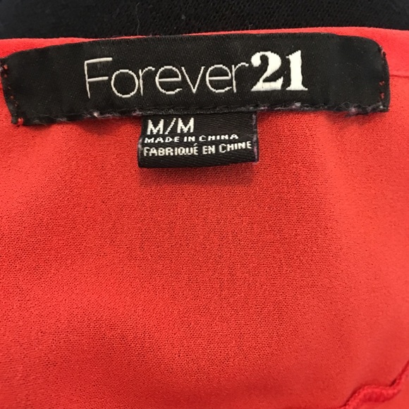 Forever 21 Red Midi Dress- Medium (EUC) - Picture 2 of 3